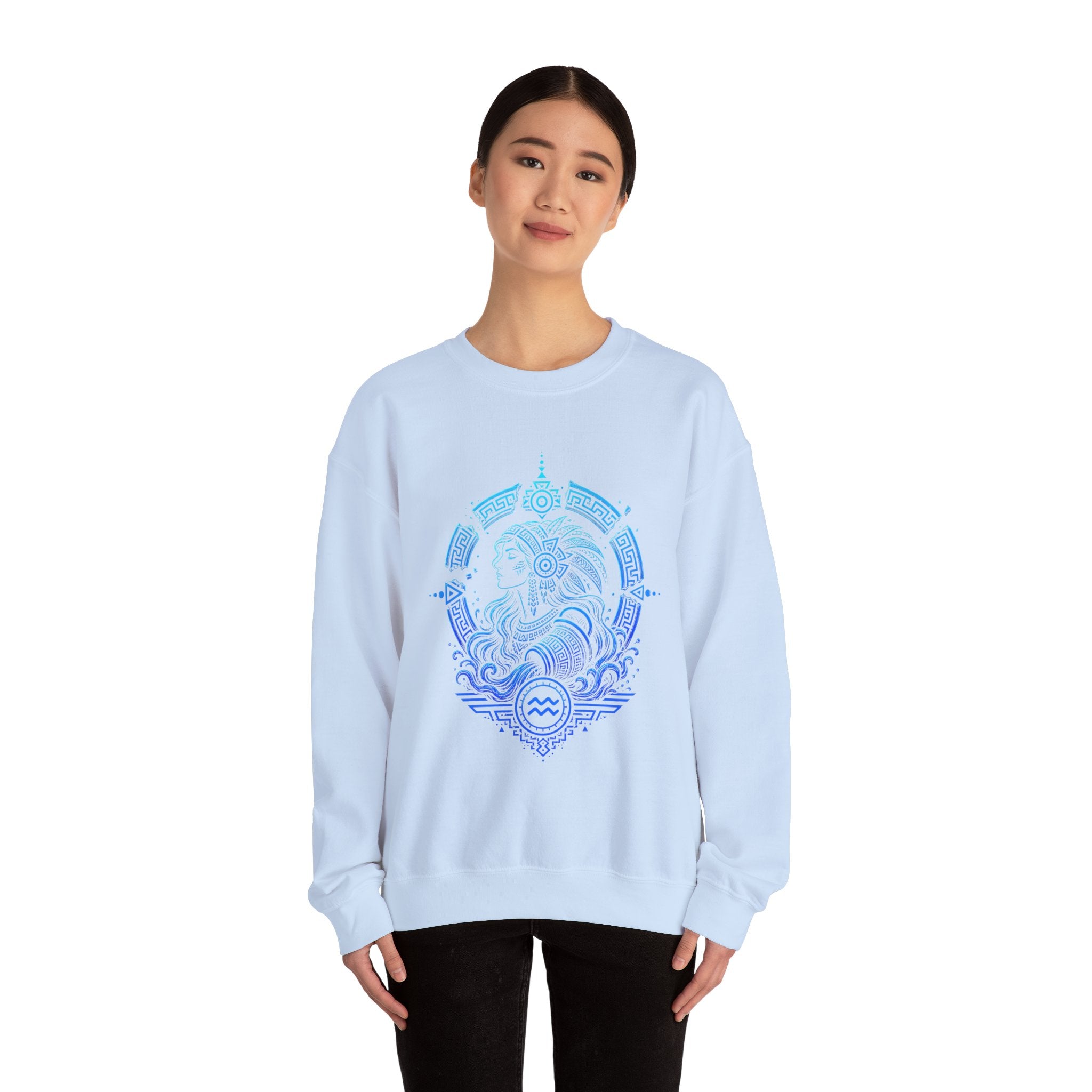 Aquarius Zodiac Version 2 Unisex Sweater