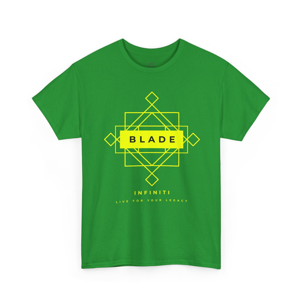 Geometric Infiniti Version 2 Neon Green T-Shirt