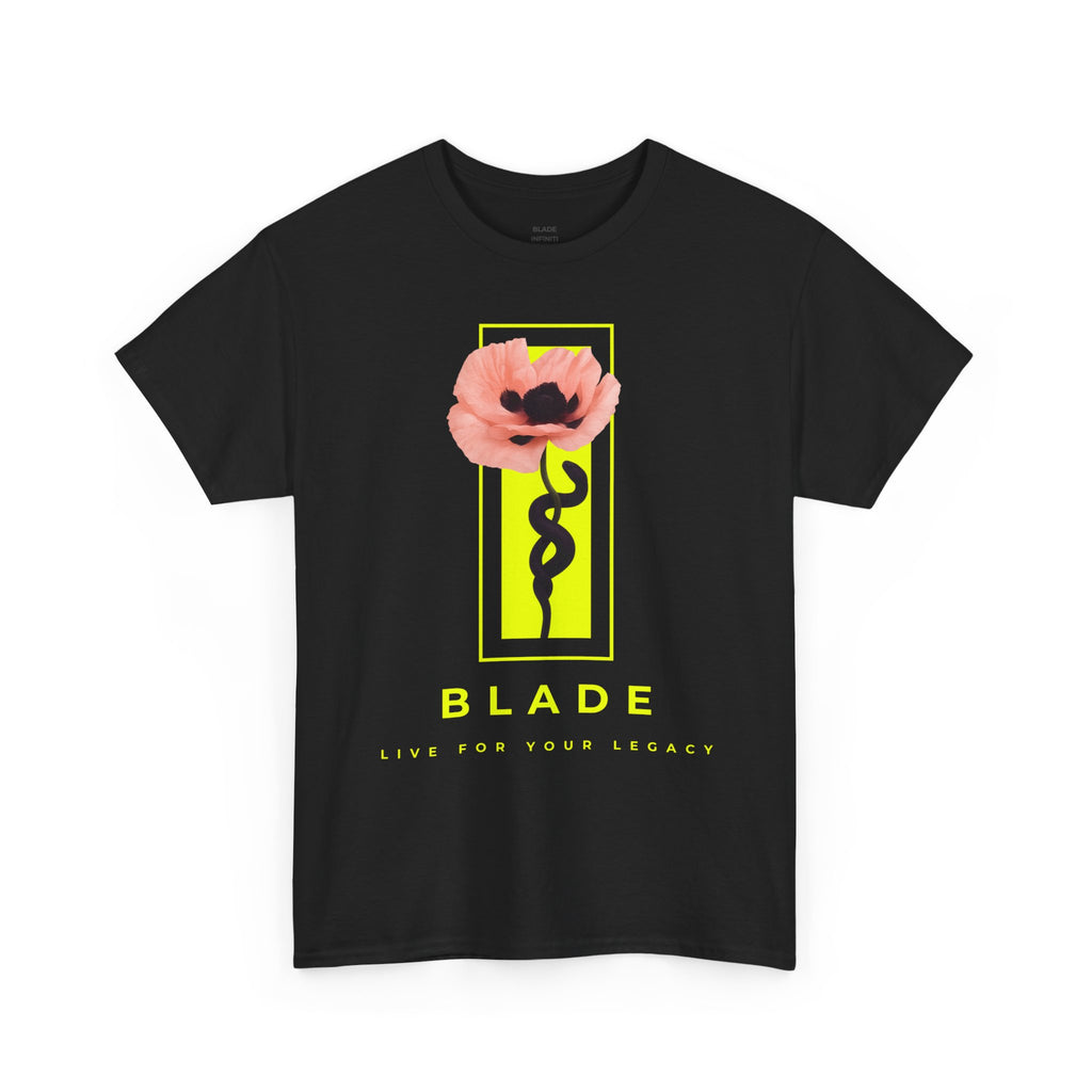 Venom Blossom Pink/Indigo/Neon Green Floral T-Shirt