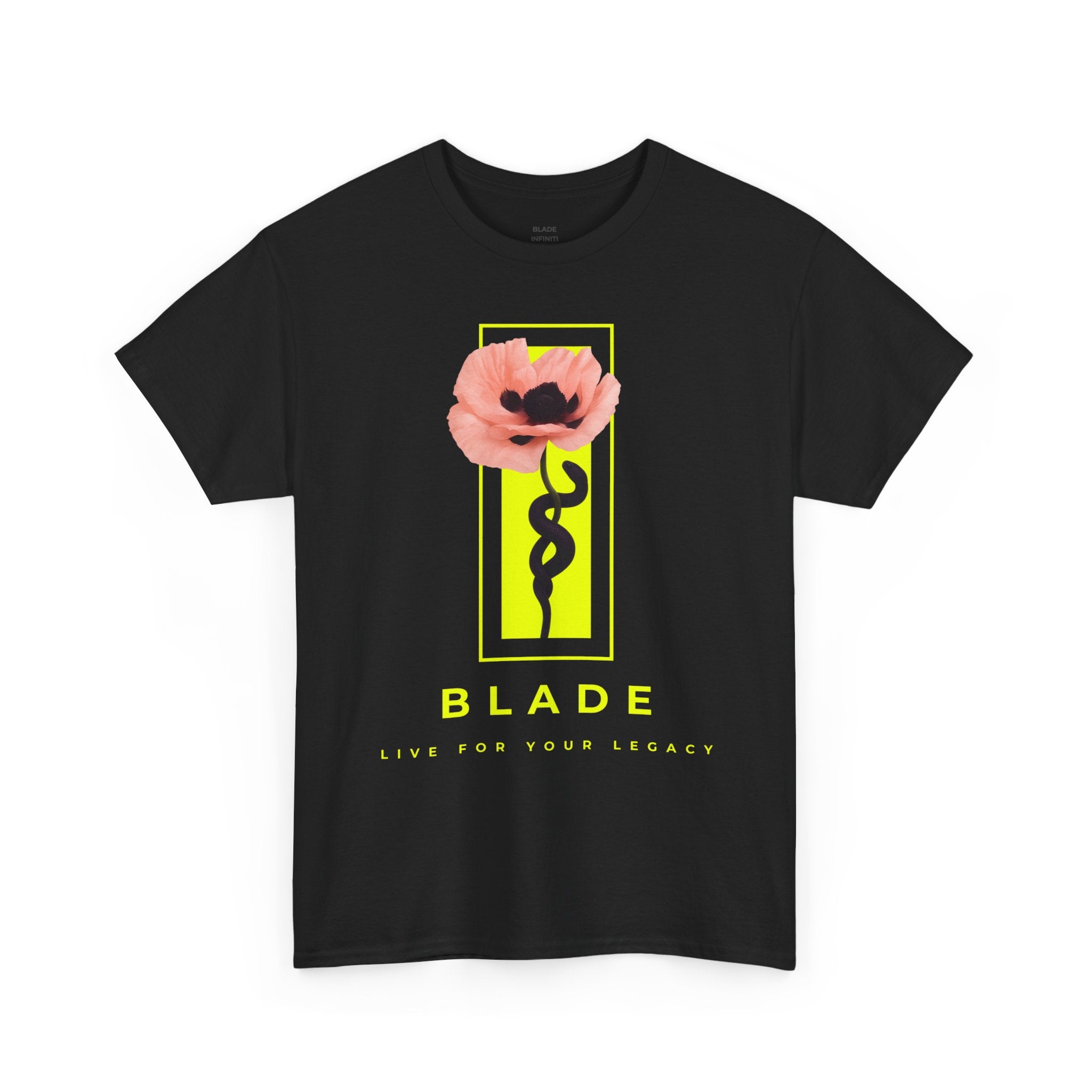 Venom Blossom Pink/Indigo/Neon Green Floral T-Shirt