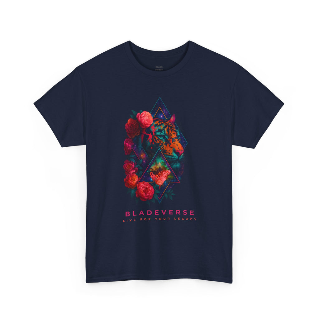 Bladeverse Galactic Floral Tiger T-Shirt