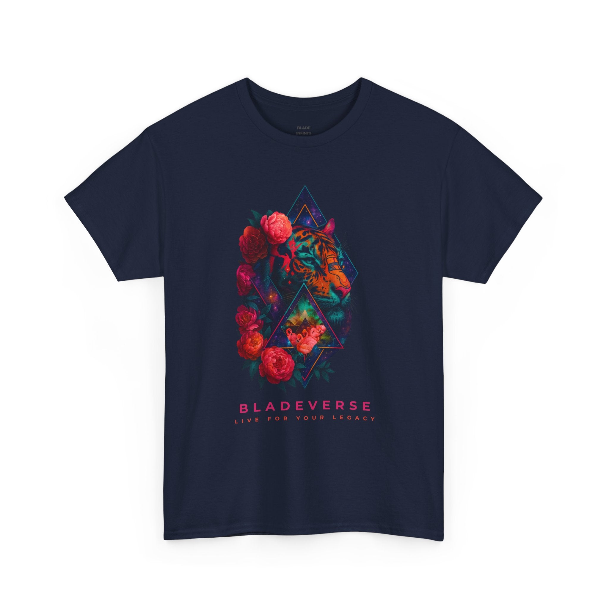 Bladeverse Galactic Floral Tiger T-Shirt