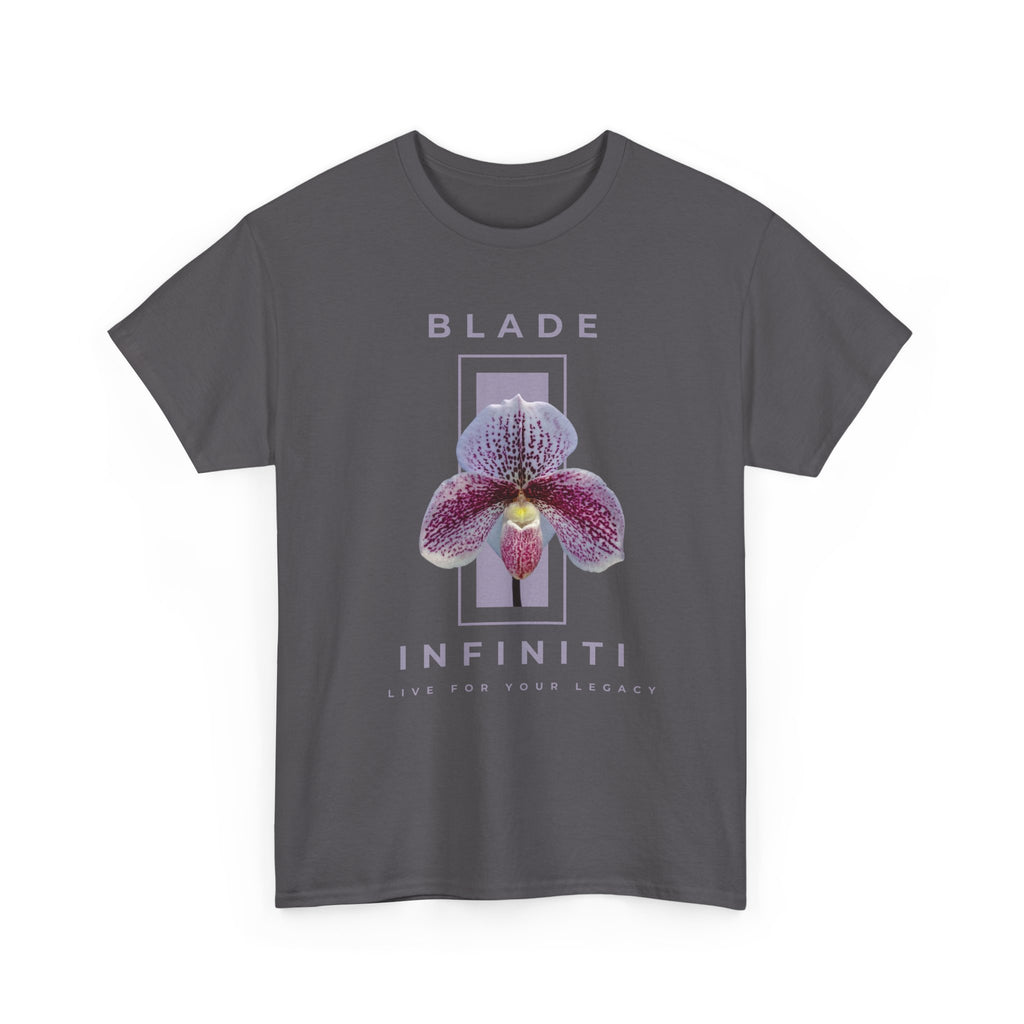 Essence of Infiniti Dainty Acai Purple Floral T-Shirt