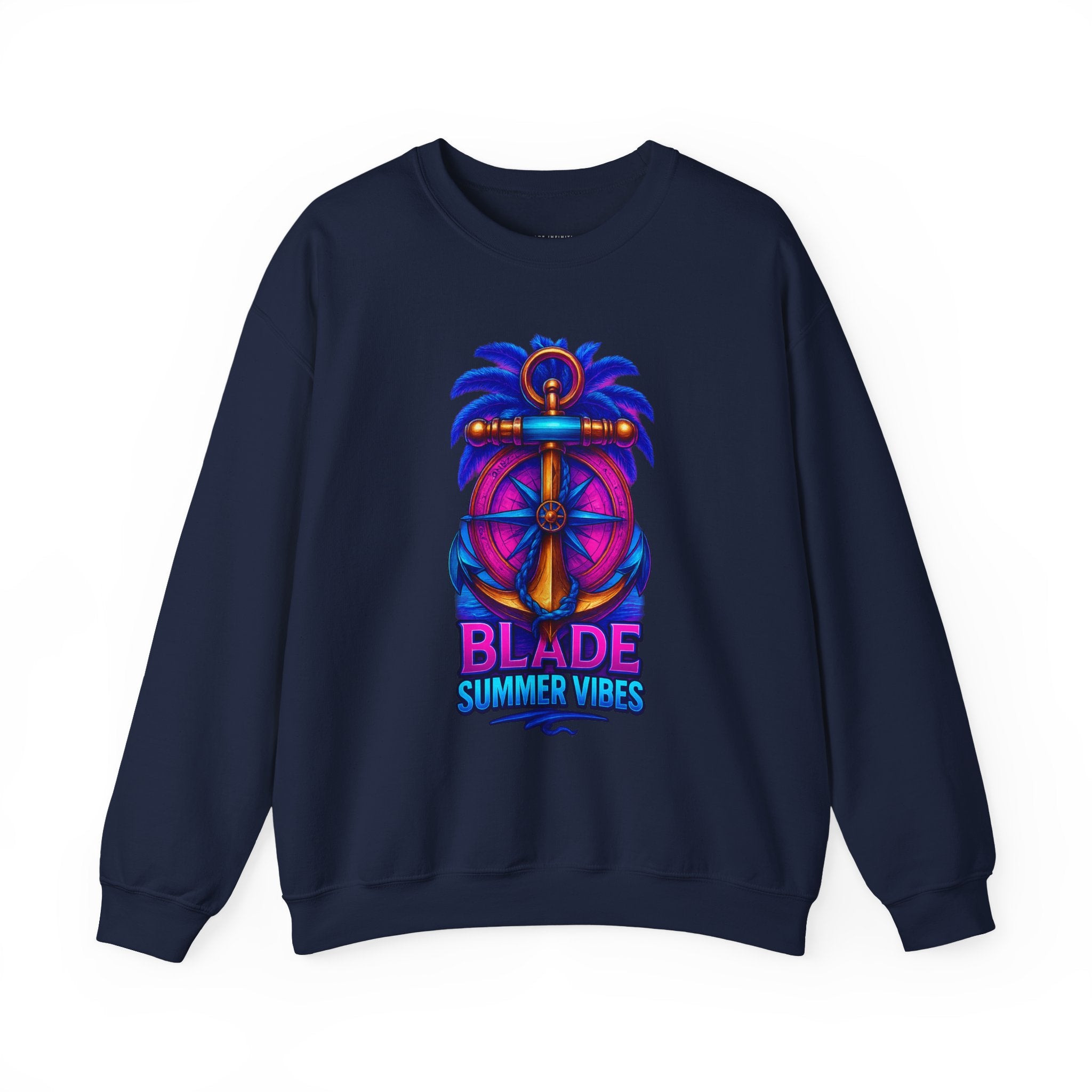 Anchor Compass Unisex Crewneck Sweater