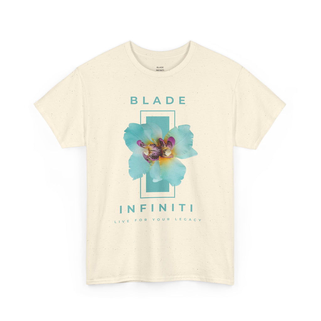 Essence of Infiniti Light Aqua Floral T-Shirt