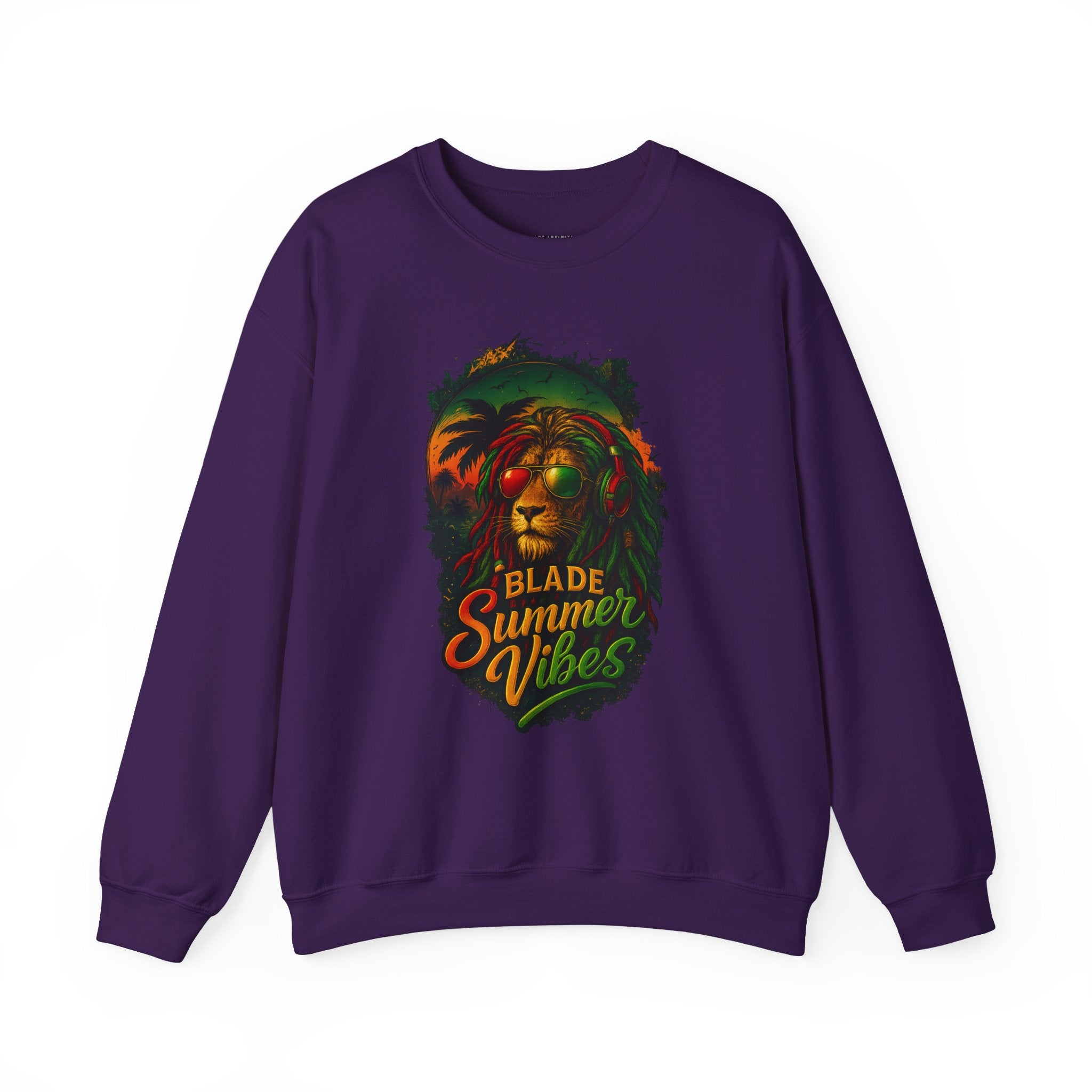 Rasta Lion Unisex Crewneck Sweater