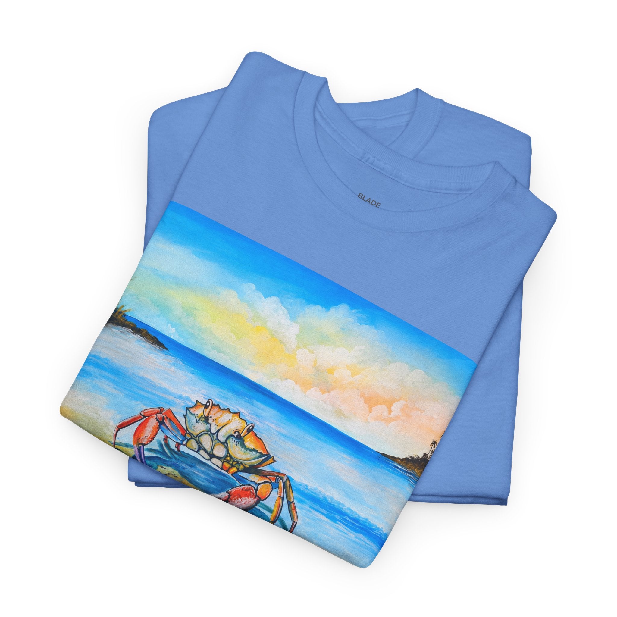 Coastal Crab Beach Sunset T-Shirt