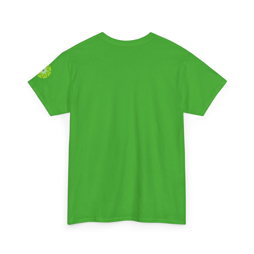 Geometric Odyssey Version 4 Neon Green T-Shirt
