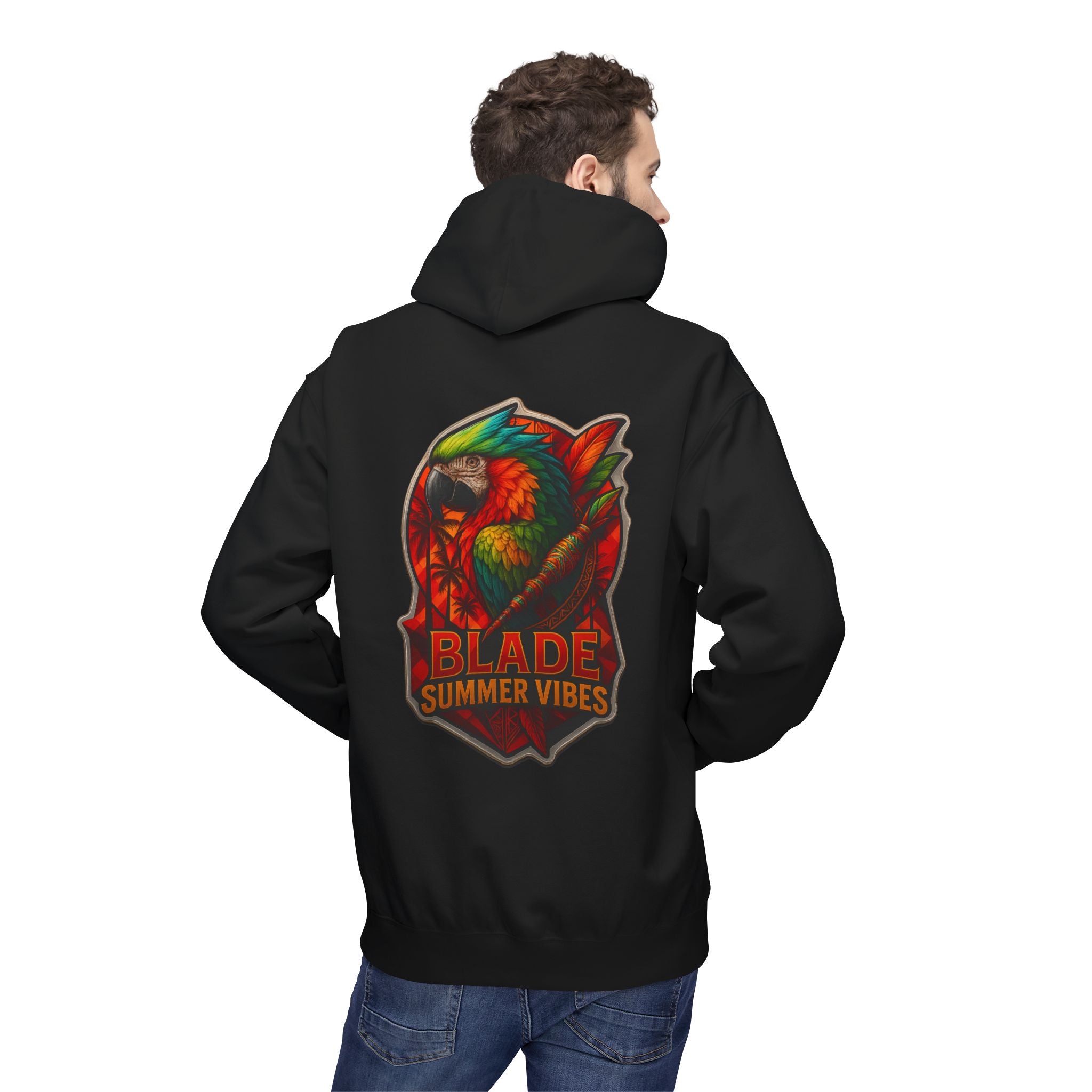 Aztec Parrot Hoodie