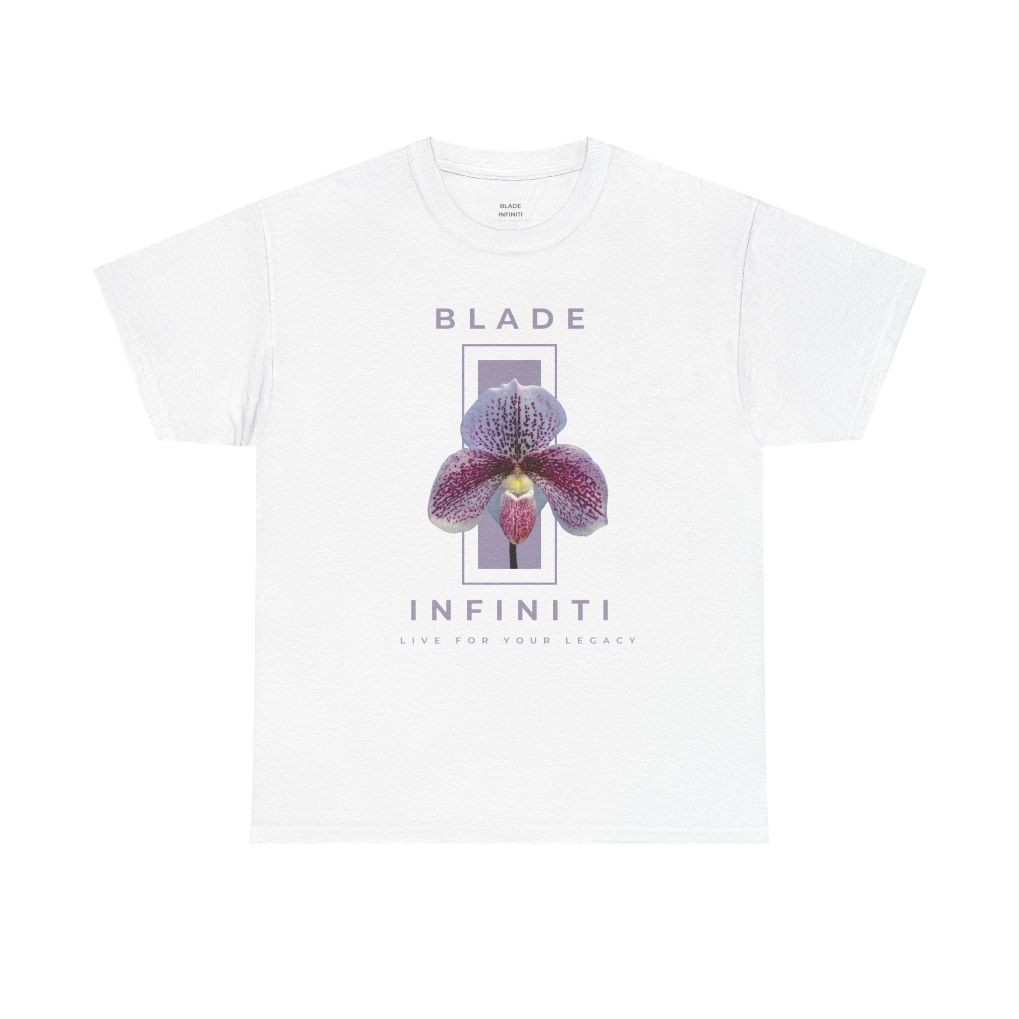 Essence of Infiniti Dainty Acai Purple Floral T-Shirt