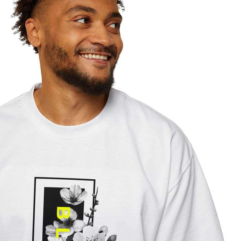 Bloom Bae White Heavy Oversized T-Shirt