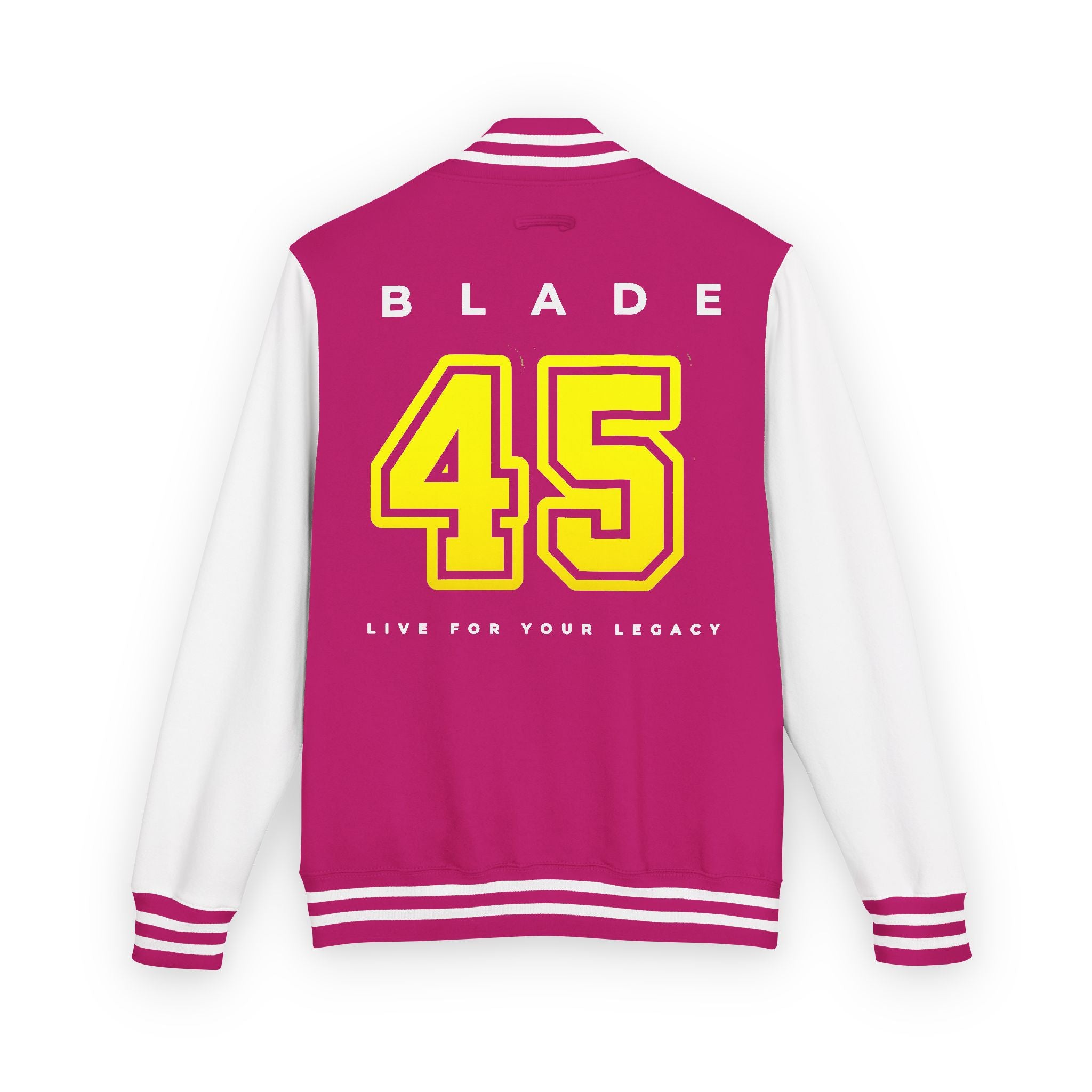 Blade 45 Golden Yellow/White Letterman Jacket
