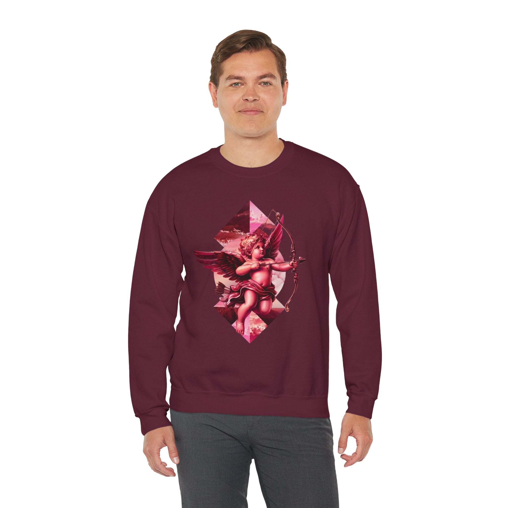 Cupid's Bow + Arrow - Love, Infiniti Unisex Crewneck Sweater