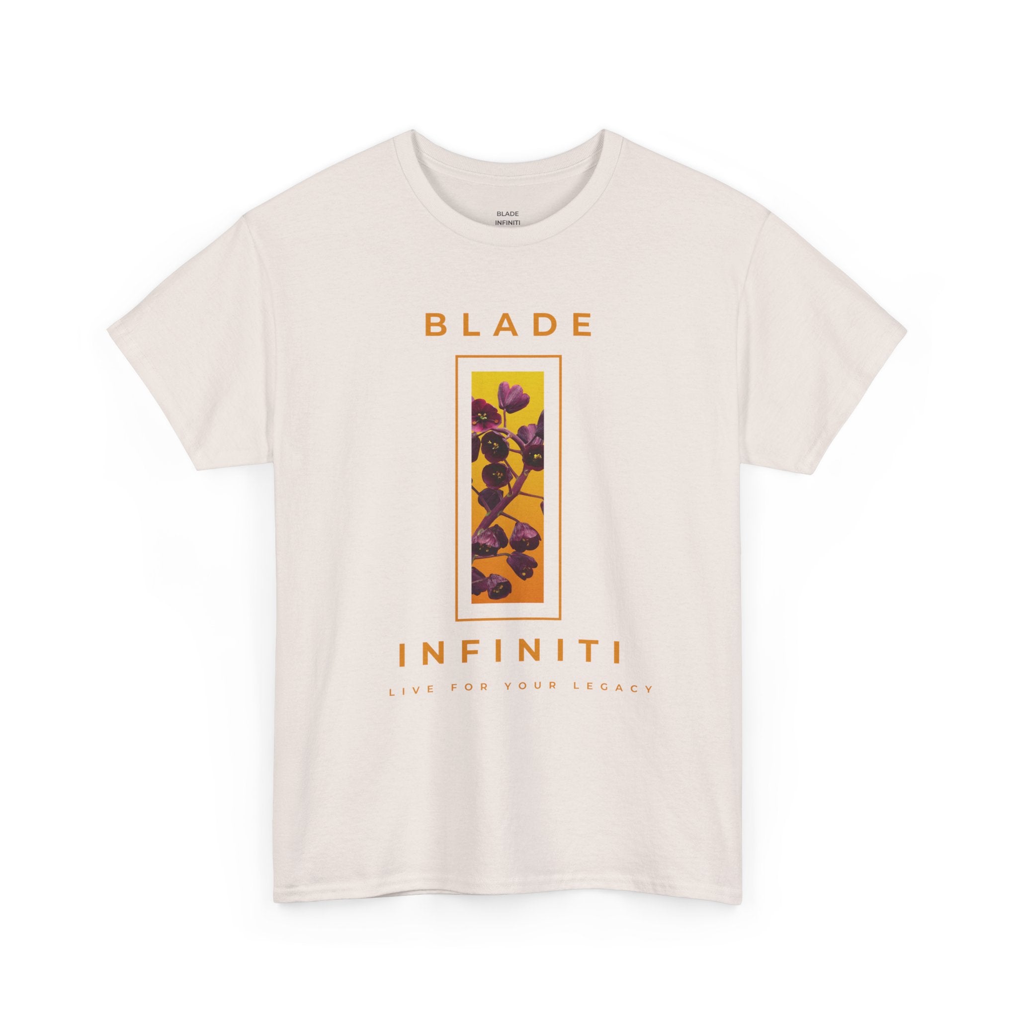 Essence of Infiniti Orange/Purple/Floral T-Shirt