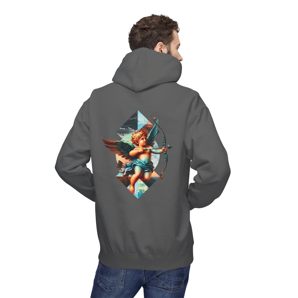 Cupid's Bow Blue + Arrow - Love, Infiniti Hoodie