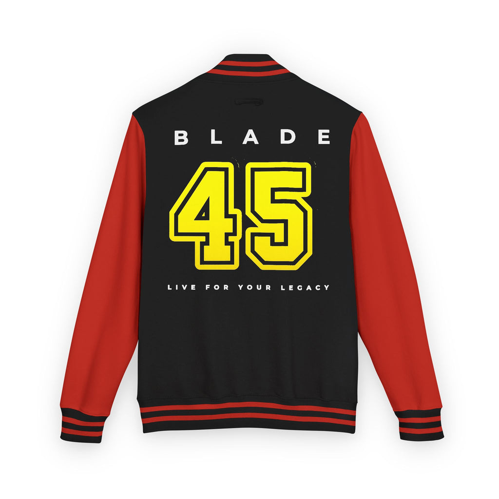 Blade 45 Golden Yellow/White Letterman Jacket