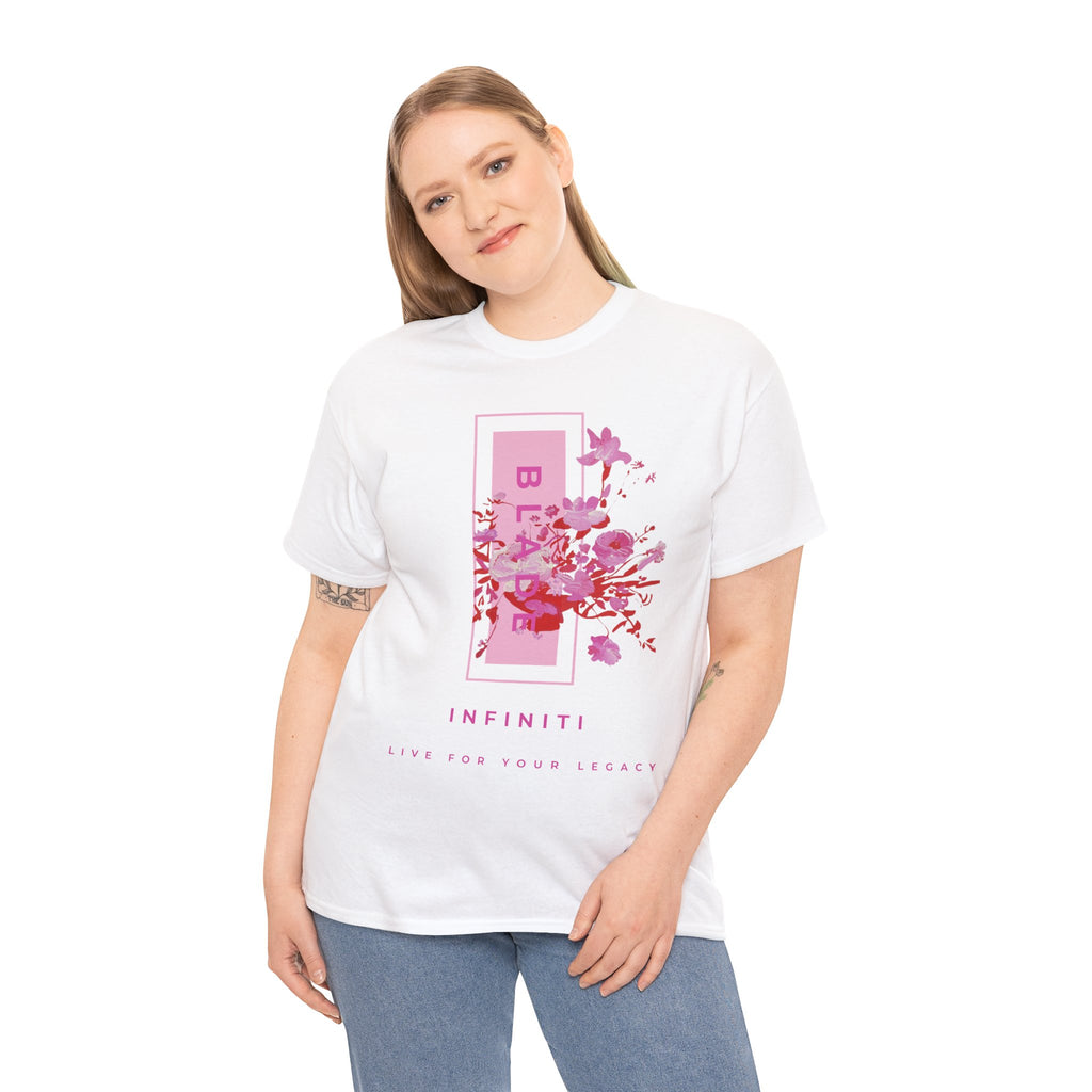 Bloom Bae Pink/Red Floral T-Shirt
