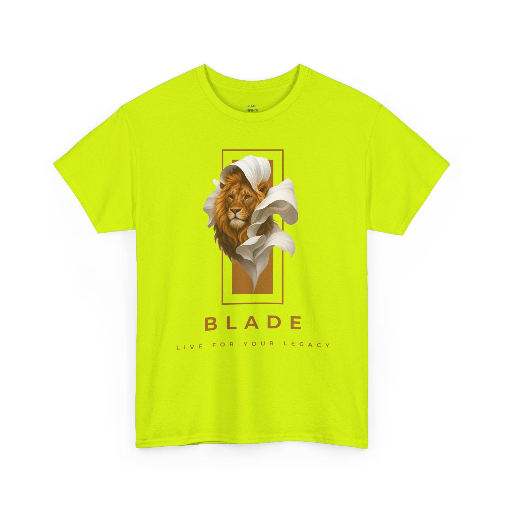 Majestic Bloom Brown/Tan Lion T-Shirt