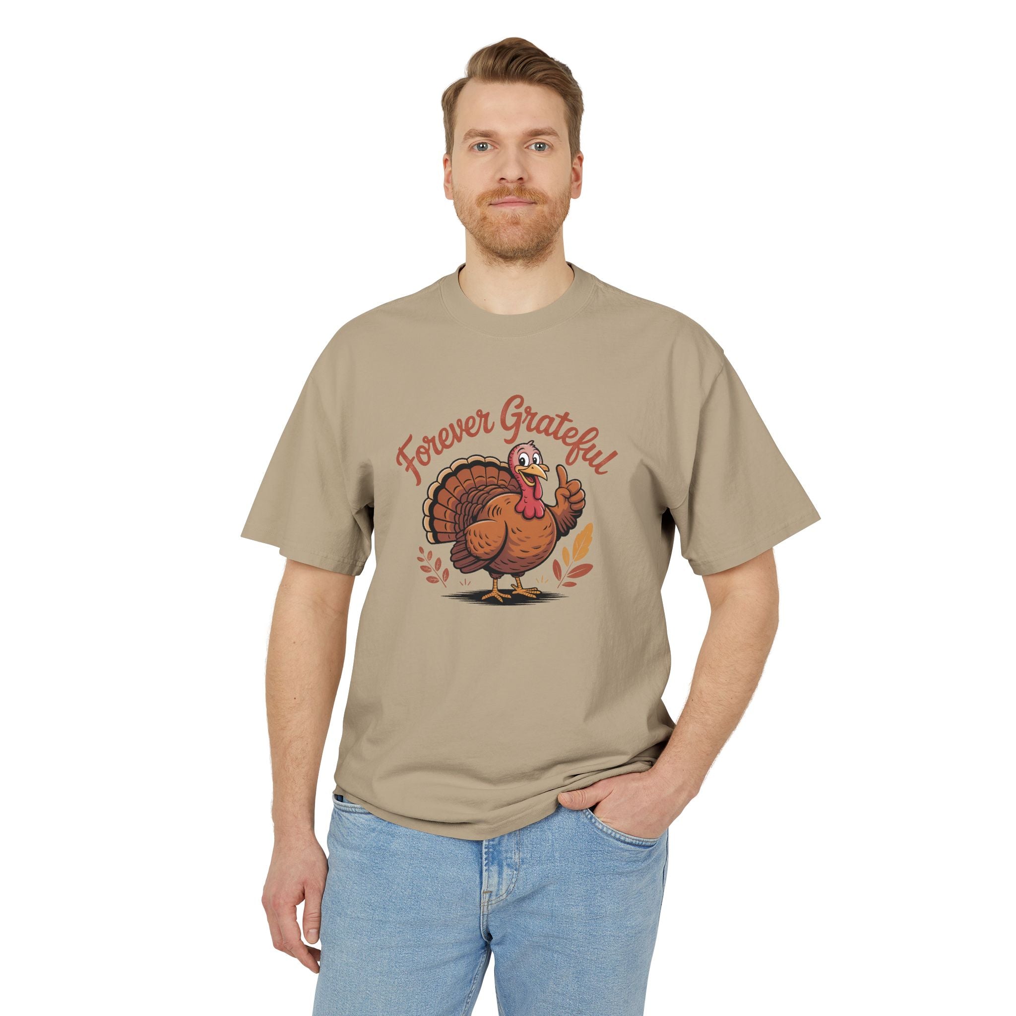 Forever Grateful Unisex Heavy Faded T-Shirt