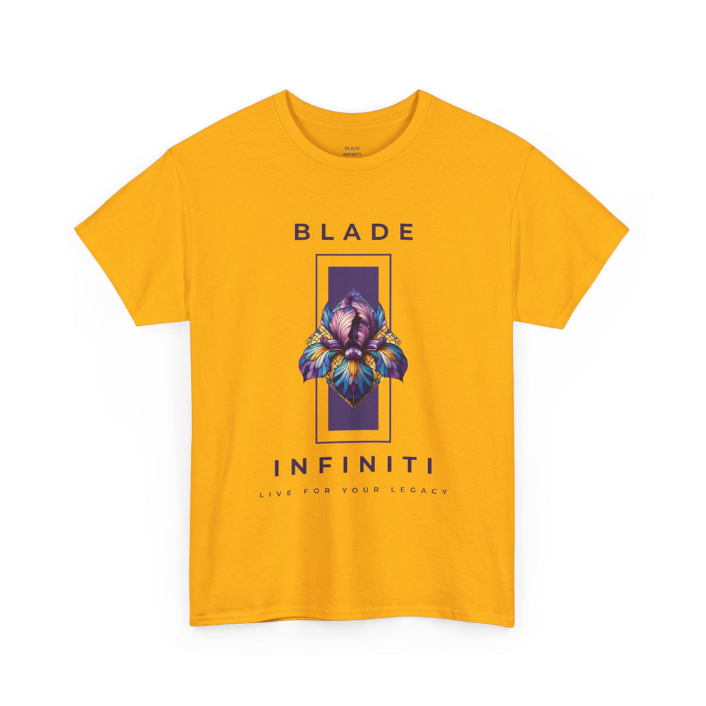 Essence of Infiniti Purple/Yellow/Teal Floral T-Shirt