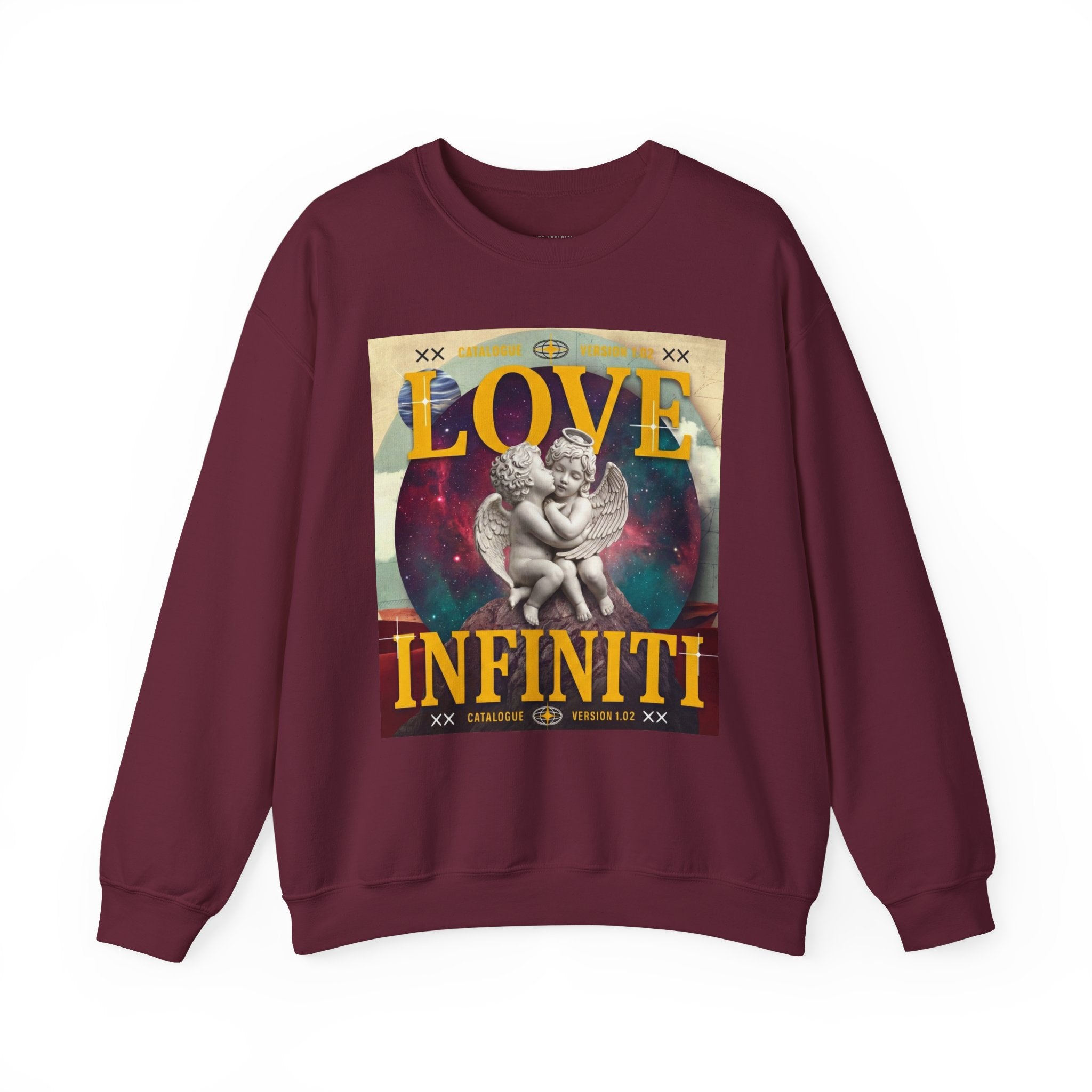 Celestial Love, Infiniti Unisex Crewneck Sweater