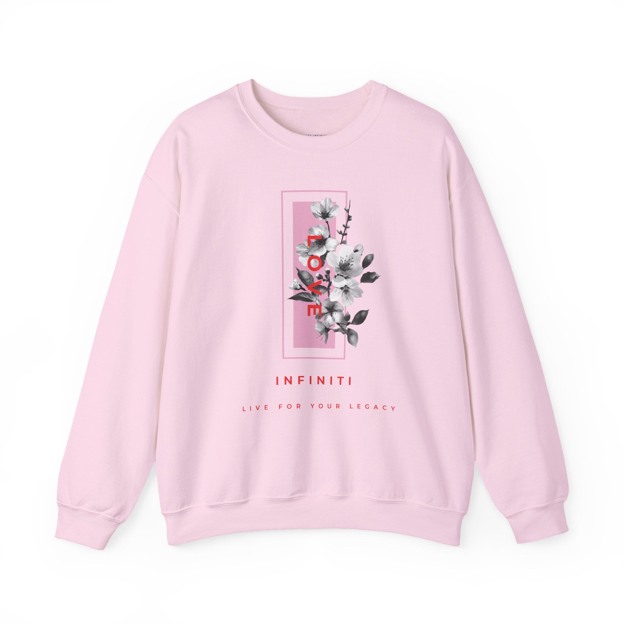 Bloom Bae Red Floral Love, Infiniti Sweater
