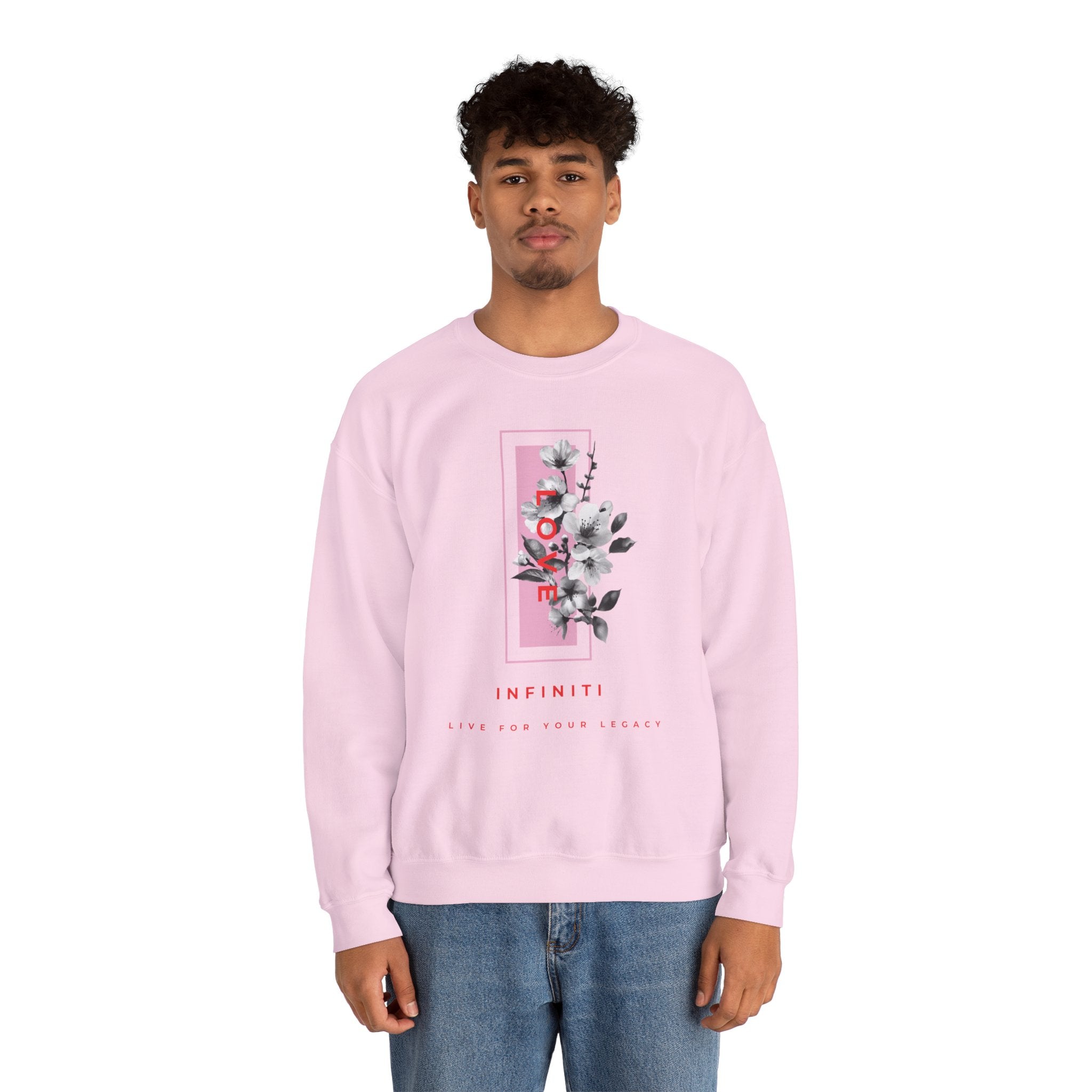 Bloom Bae Red Floral Love, Infiniti Sweater