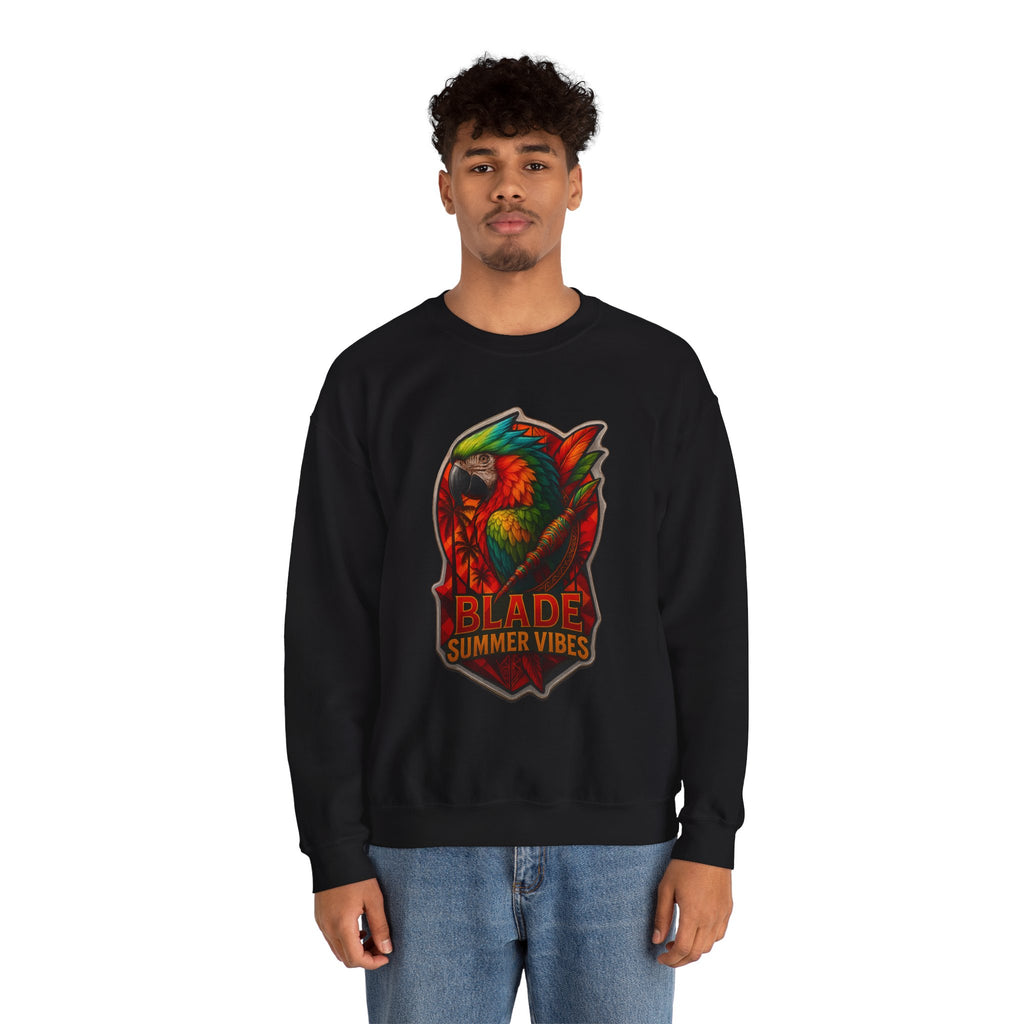Aztec Parrot Unisex Crewneck Sweater