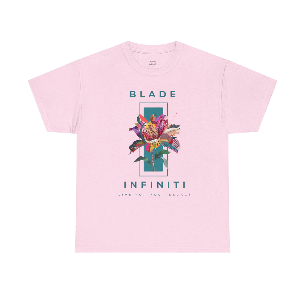 Essence of Infiniti Teal/Floral T-Shirt