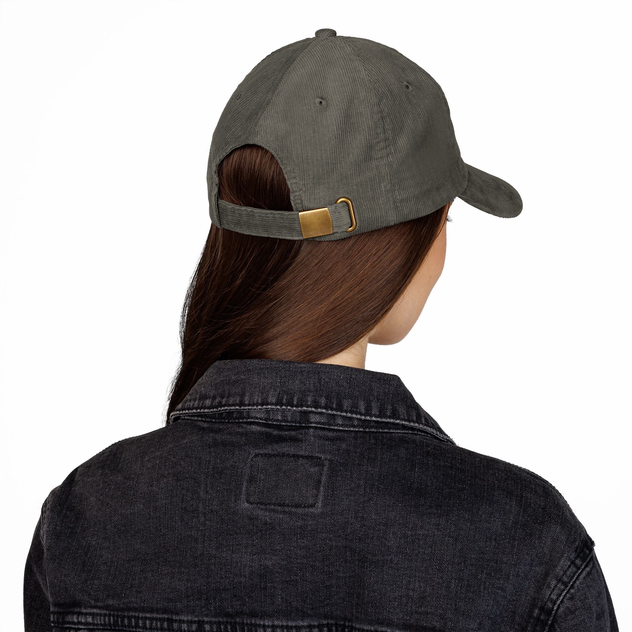 Blade Minimalistic Logo Vintage Corduroy Hat/Cap Embroidery