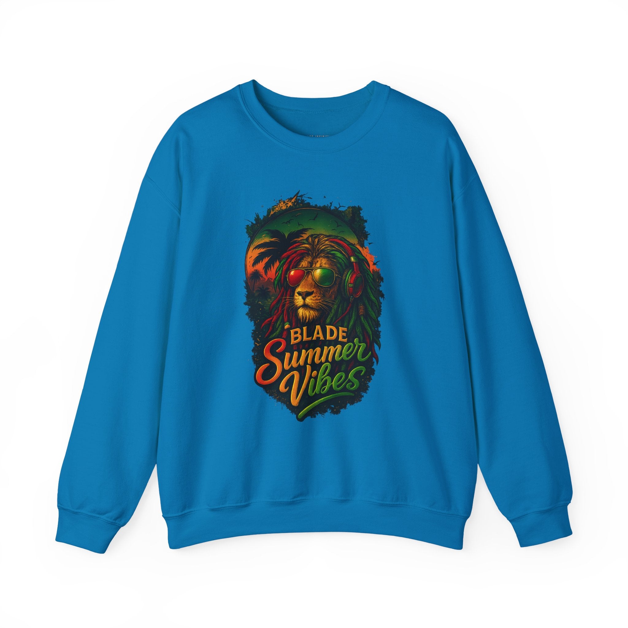 Rasta Lion Unisex Crewneck Sweater