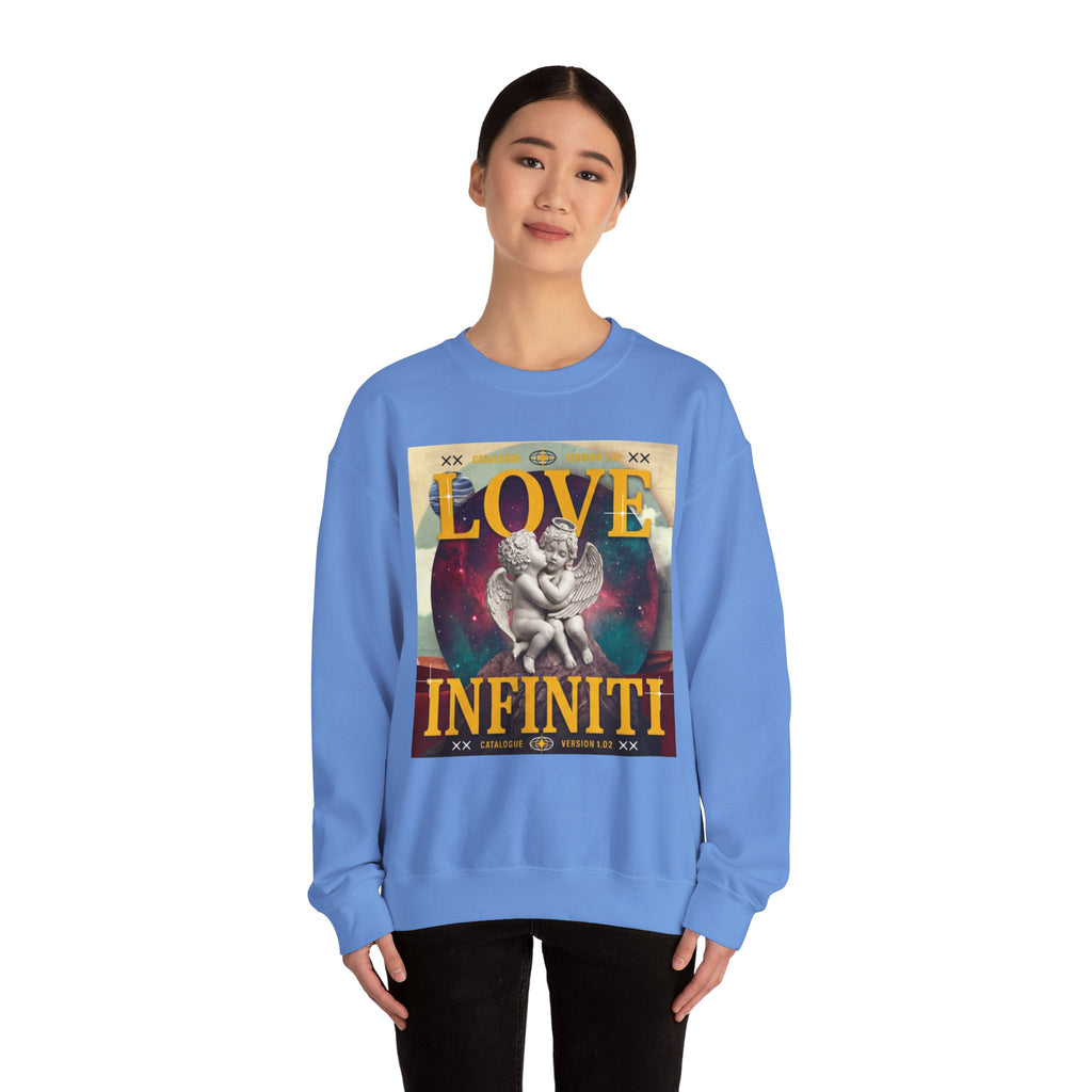 Celestial Love, Infiniti Unisex Crewneck Sweater