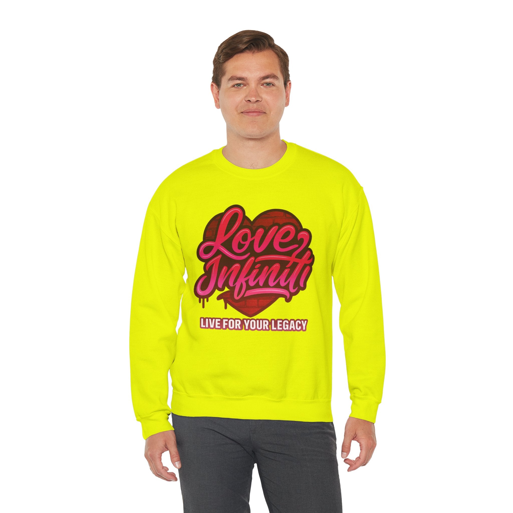 Love, Infiniti Street Vibes Unisex Crewneck Sweater