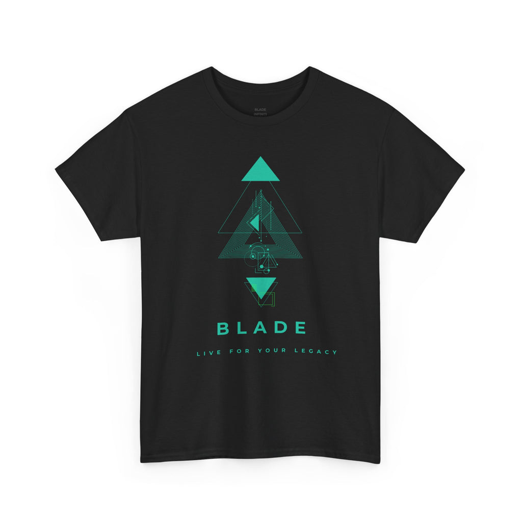 Geometric Odyssey Version 3 Teal/Green T-Shirt