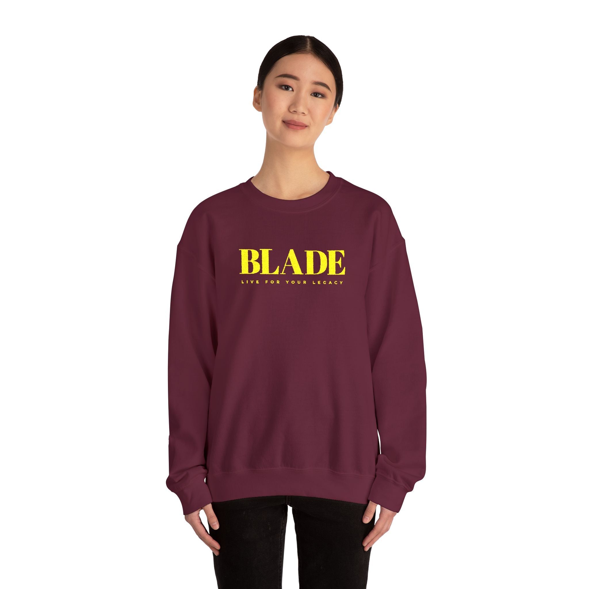 Blade Legacy Embroidery Crewneck Sweatshirt