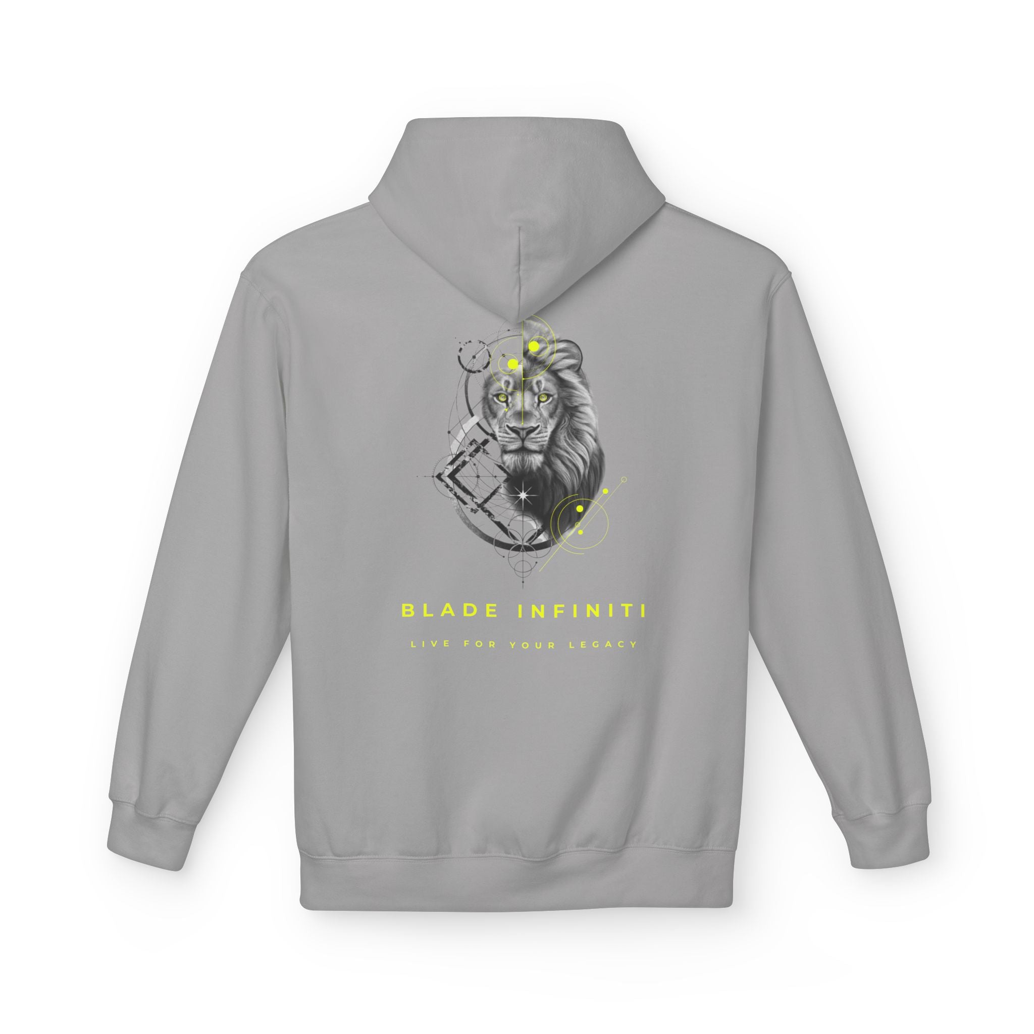 Geometric King Lion V3 Hoodie
