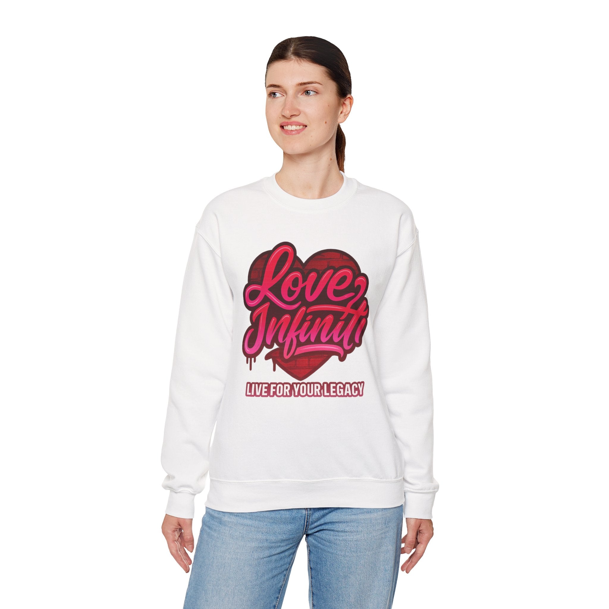 Love, Infiniti Street Vibes Unisex Crewneck Sweater