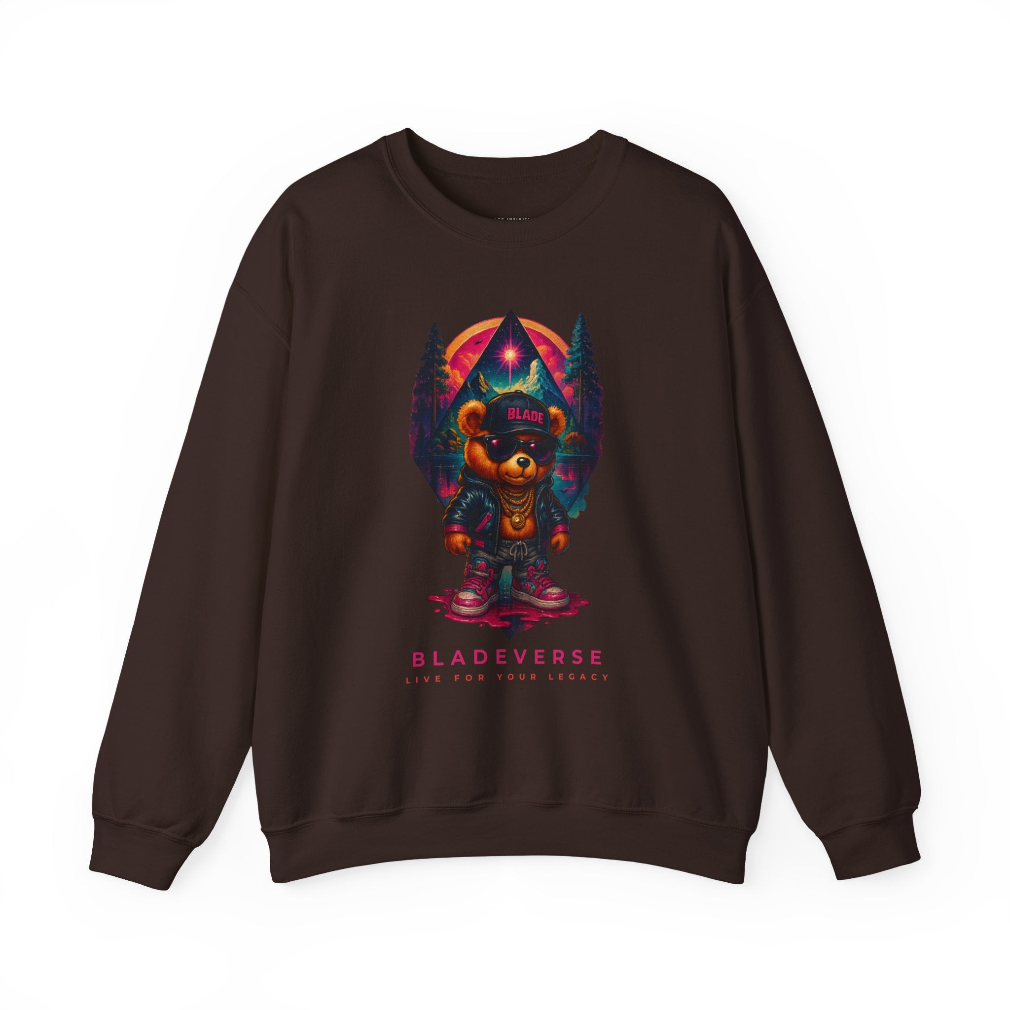 Bladeverse Teddy Bear Unisex Crewneck Sweater