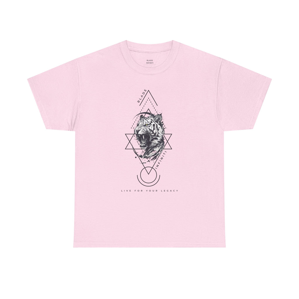 Geometric King Black TX Tiger T-Shirt