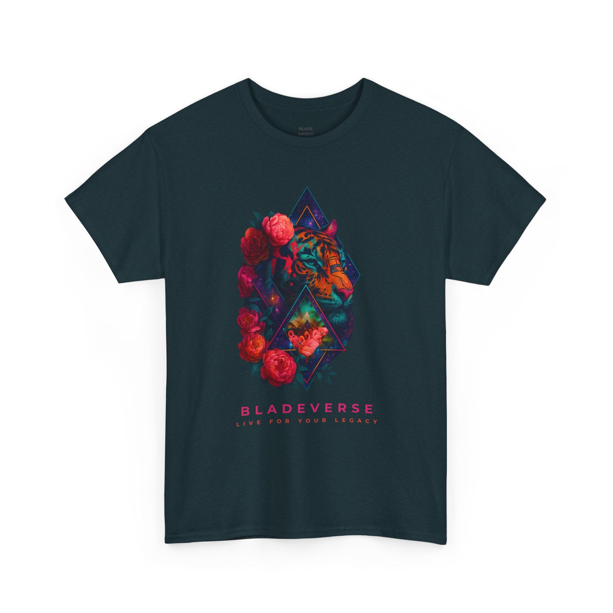 Bladeverse Galactic Floral Tiger T-Shirt