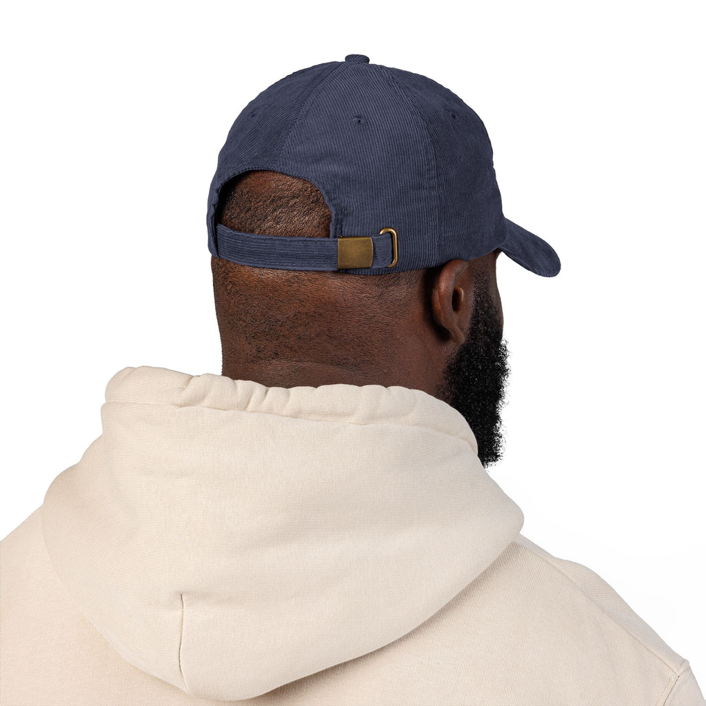 Father's Day Personalized Vintage Corduroy Hat/Cap (Embroidered)
