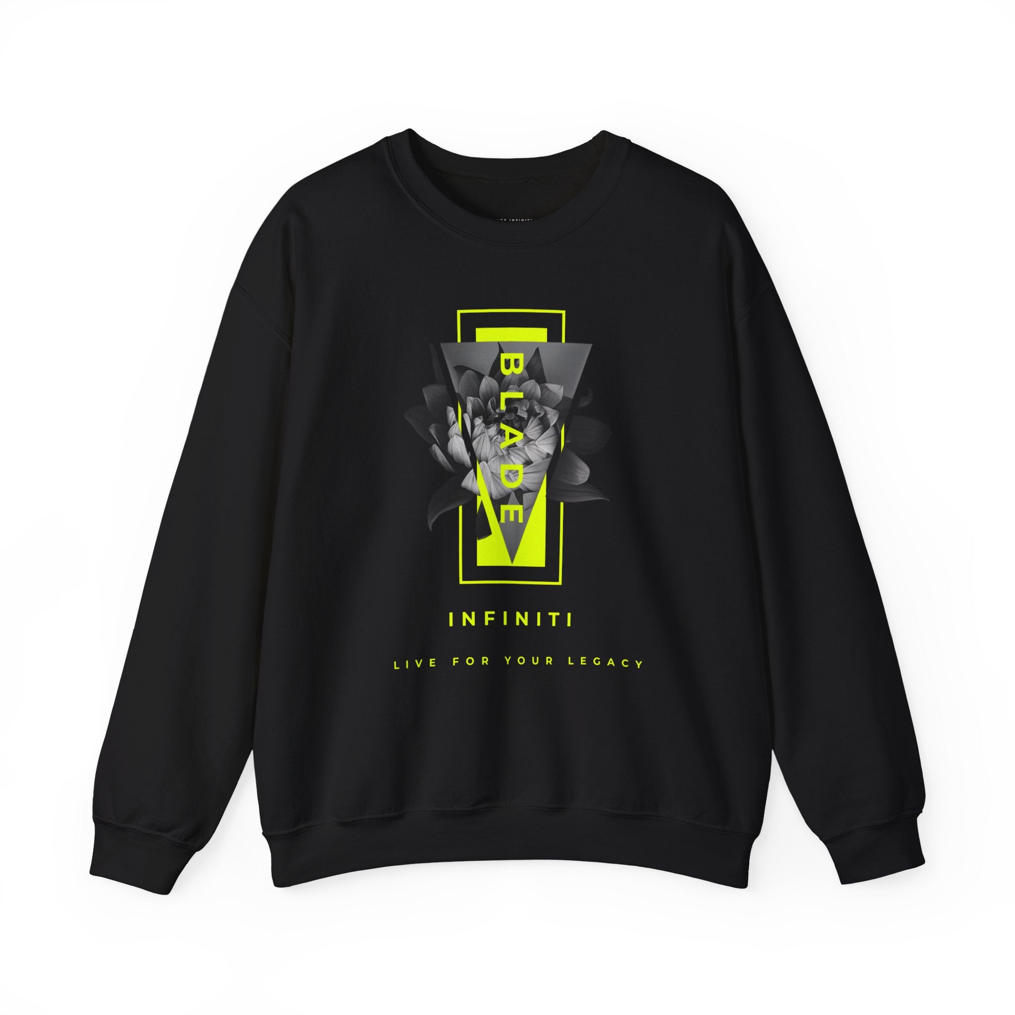 Flora Essence Neon Green Unisex Crewneck Sweater