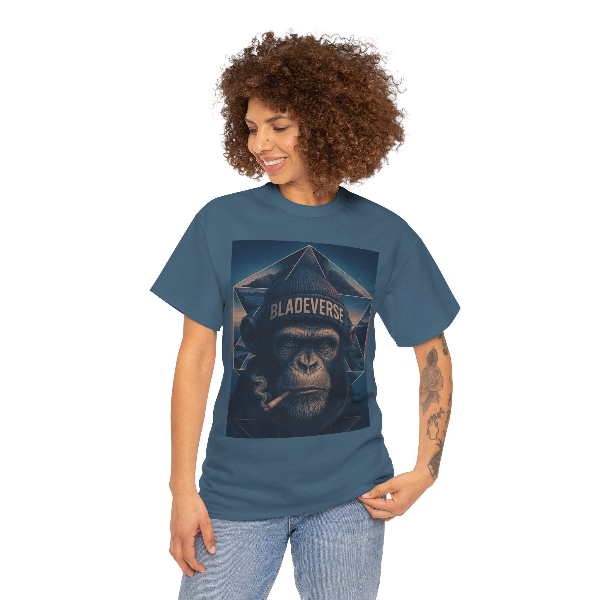 Bladeverse Galactic Weed/Pot Monkey T-Shirt