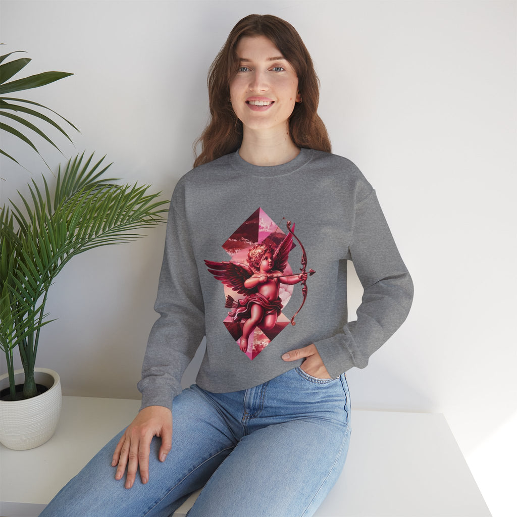 Cupid's Bow + Arrow - Love, Infiniti Unisex Crewneck Sweater