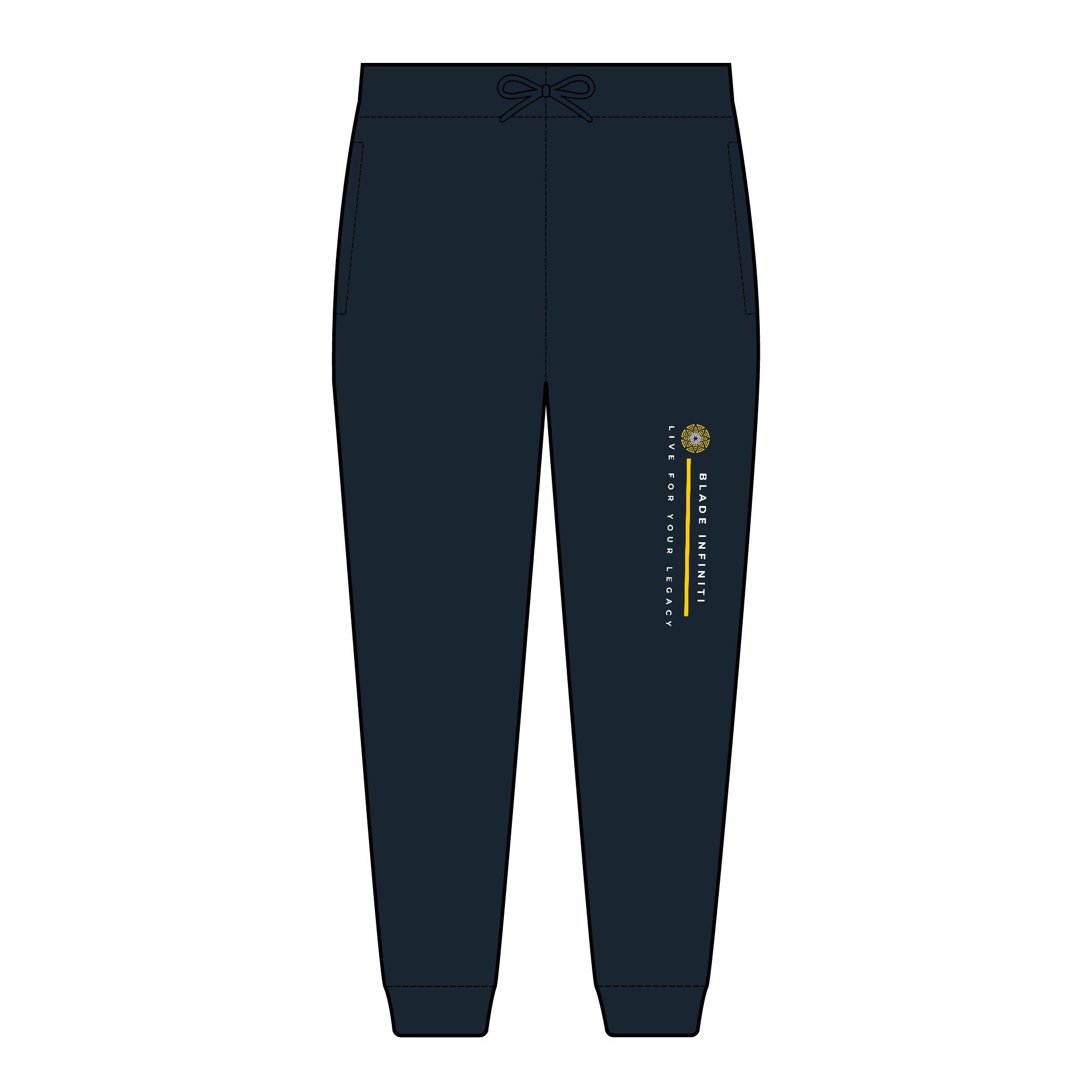 Blade Minimalistic Embroidery Fleece Joggers