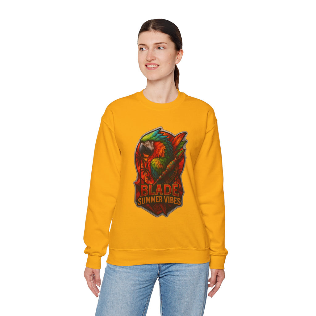 Aztec Parrot Unisex Crewneck Sweater