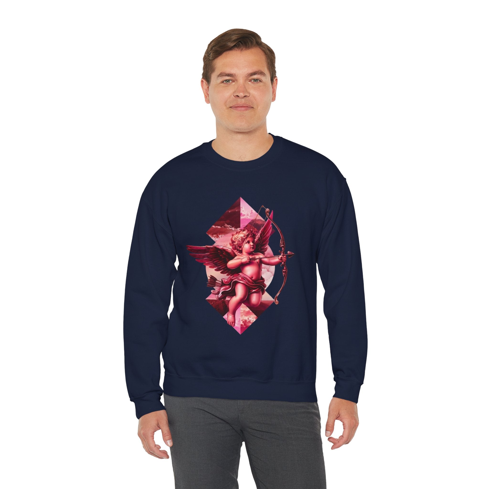 Cupid's Bow + Arrow - Love, Infiniti Unisex Crewneck Sweater