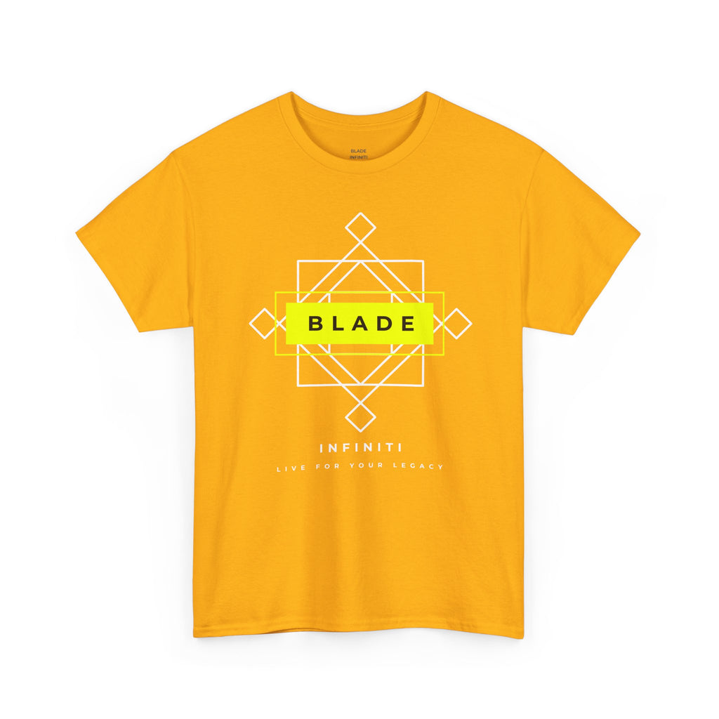 Geometric Infiniti Neon Green/White T-Shirt