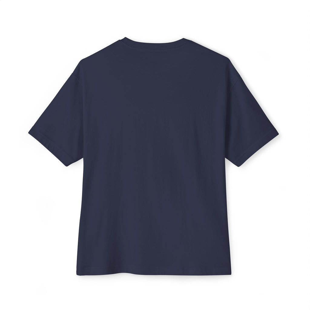 Geometric Odyssey Pink/Green Oversized Boxy T-Shirt