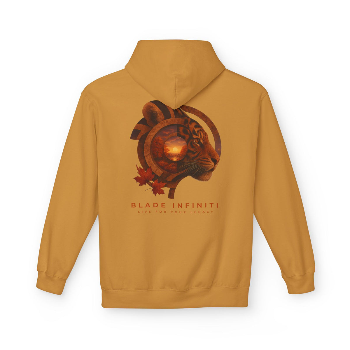 Safari Bloom Tiger Fall Hoodie V2